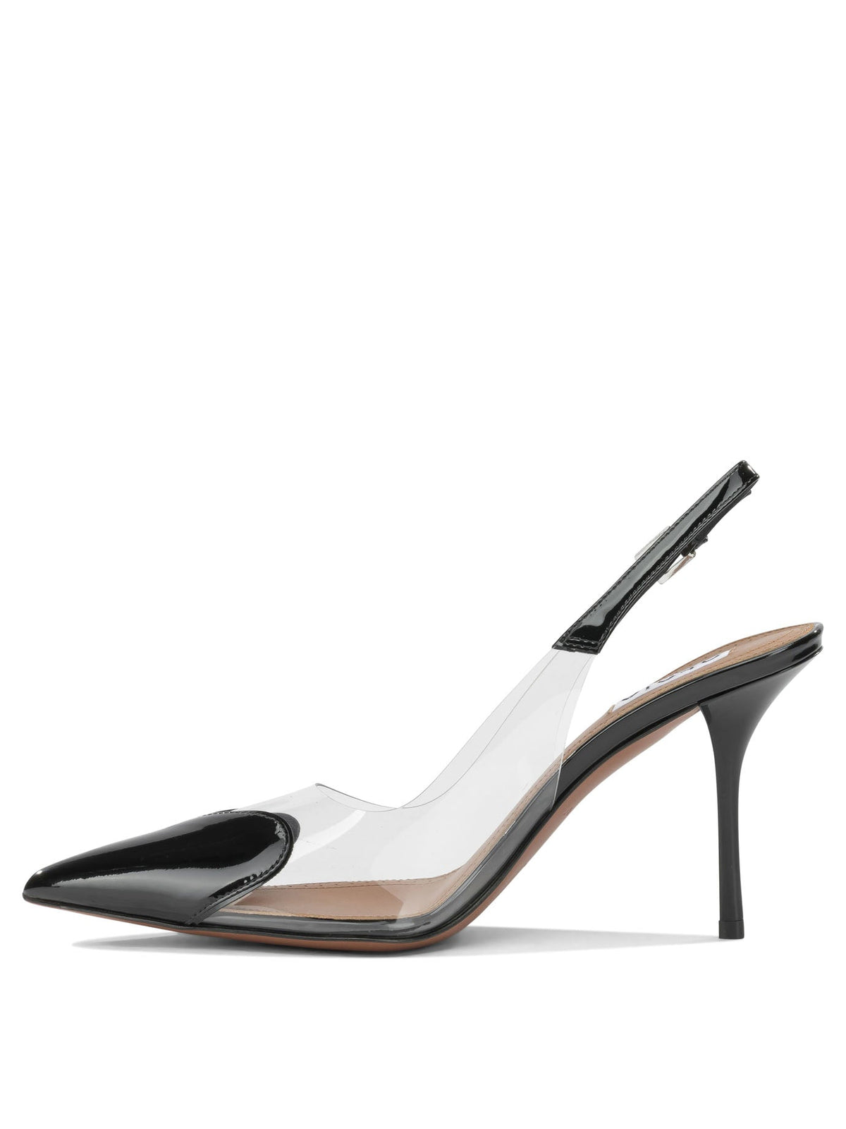 Alaïa Le Cœur 90mm Slingback Black Women