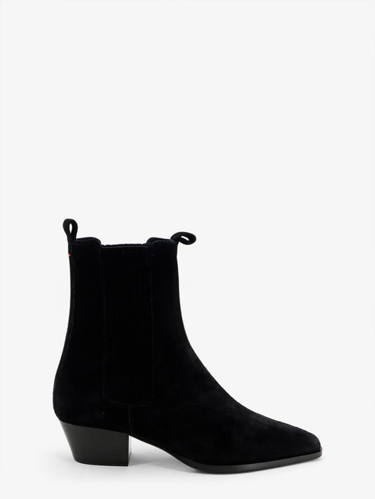 Aeyde Suede Ankle Boots Black Women